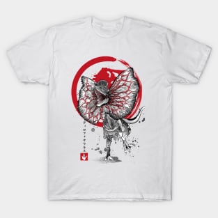 Dilophosaurus sumi-e T-Shirt